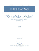 H.L. Adams: Oh Major Major - Has He Come