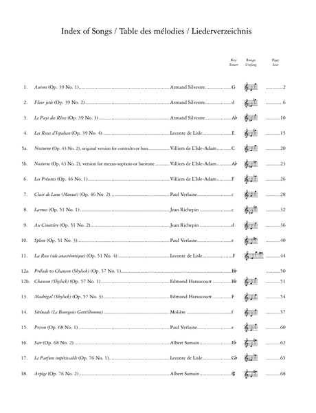 Fauré: Complete Songs - Volume 2