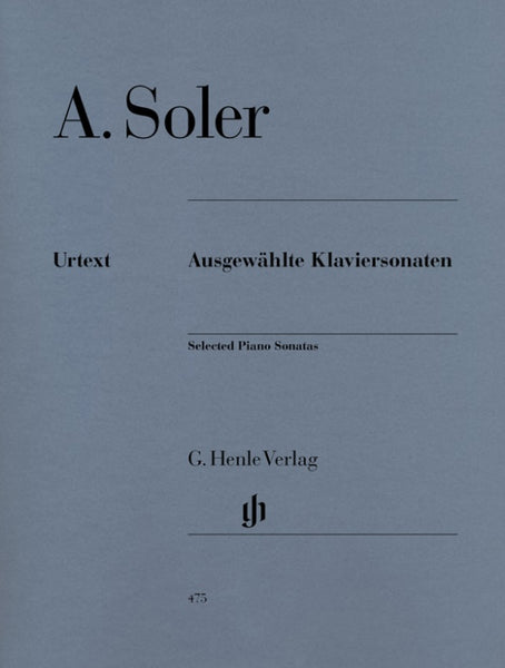 Soler: Selected Piano Sonatas – Ficks Music
