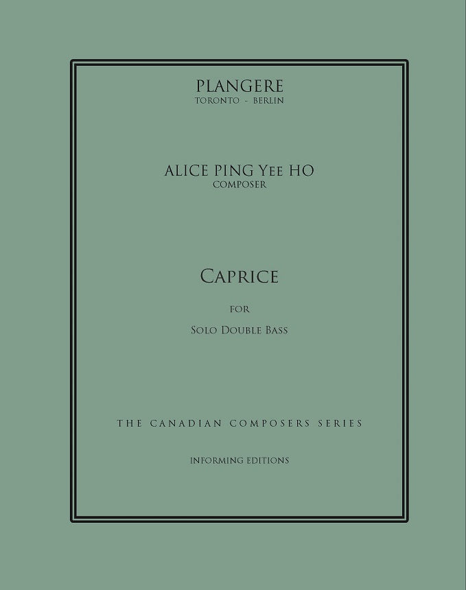 Ho: Caprice (Version for Double Bass)