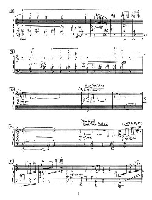 Lieberson: Piano Variations