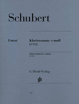 Schubert: Piano Sonata in C Minor, D 958
