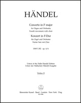 Handel: Organ Concerto, HWV 292, Op. 4, No. 4