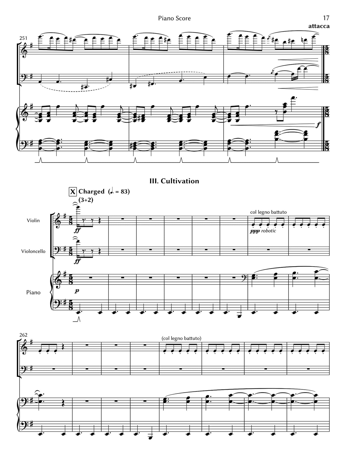 Stafylakis: Piano Trio No. 1 ("Gnothi Seauton [Know Thyself]")