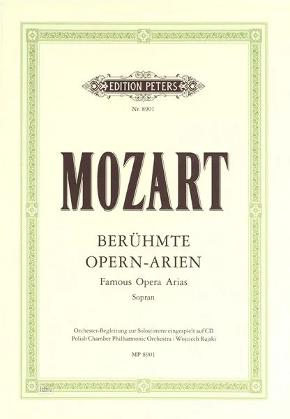 Mozart: Famous Opera Arias for Soprano