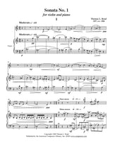Read: Violin Sonata No. 1