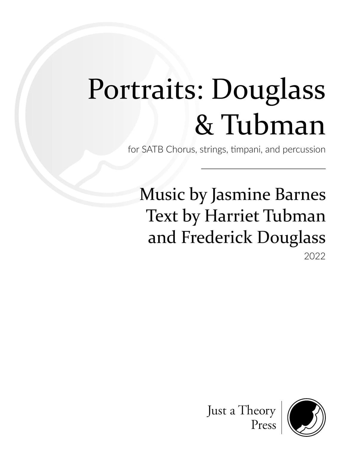 Barnes: Portraits - Douglass and Tubman