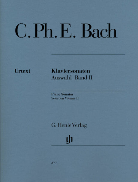 C.P.E. Bach: Selected Piano Sonatas - Volume 2