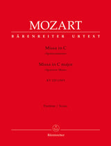 Mozart: Missa in C Major, K. 220 (196b)