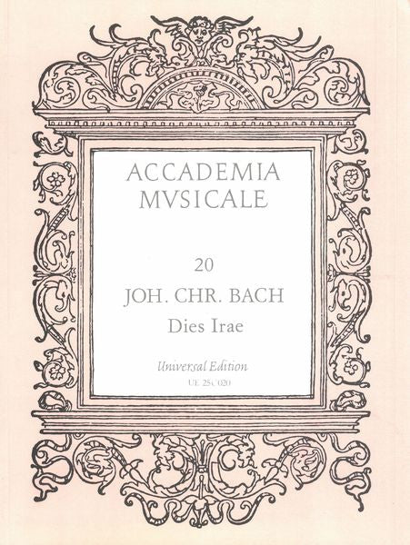 J.C. Bach: Dies Irae in C Minor