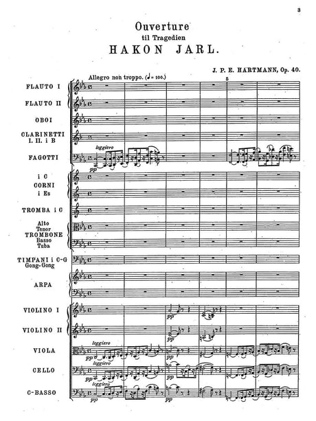 J.P.E. Hartmann: Overture to Hakon Jarl