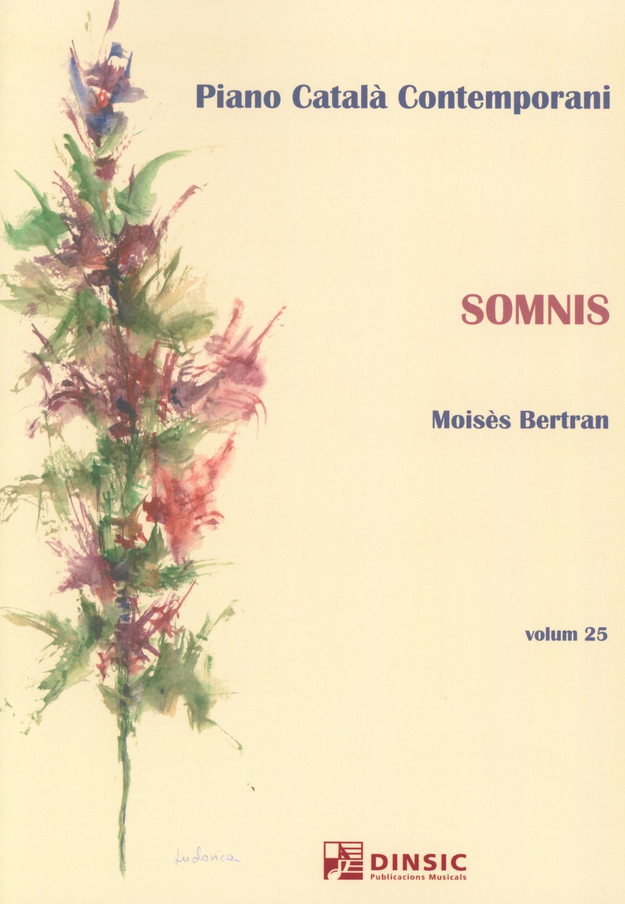 Bertran: Somnis (Version for Piano)