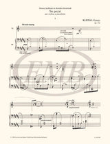Kurtág: Tre Pezzi, Op. 14e