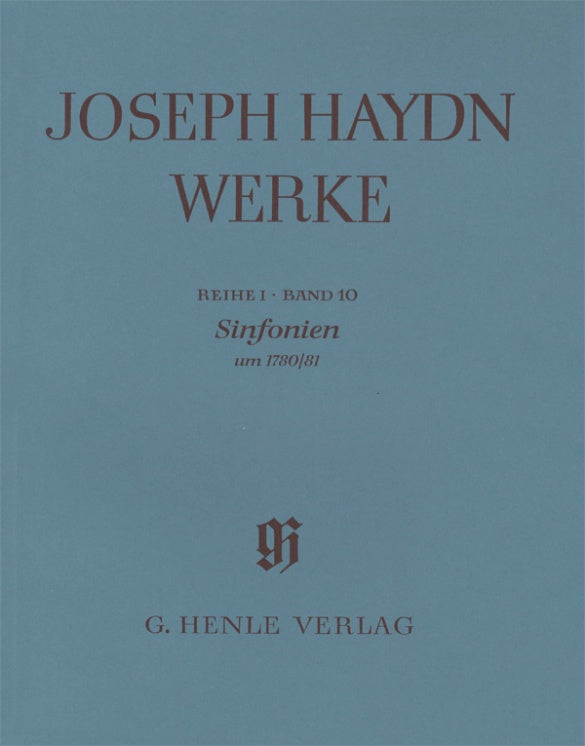 Haydn: Symphonies from ca. 1780/81