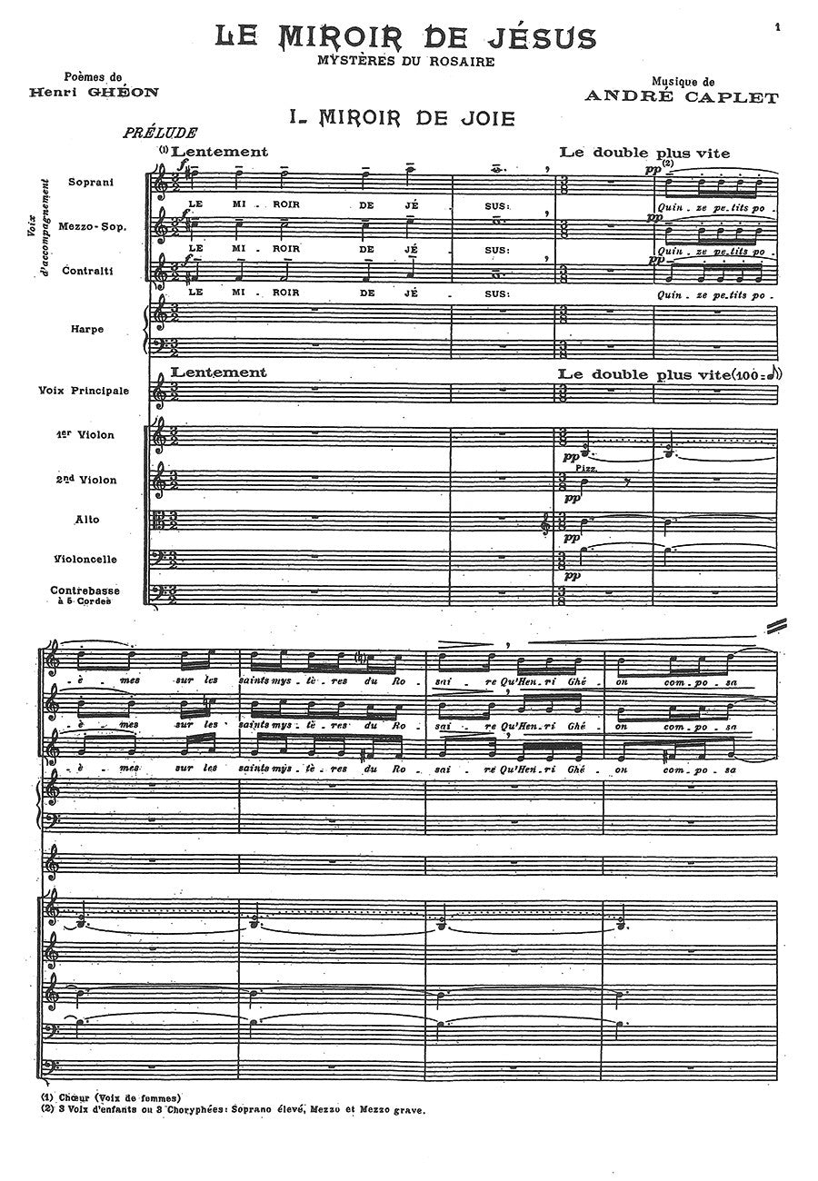 Caplet: Le Miroir de Jésus