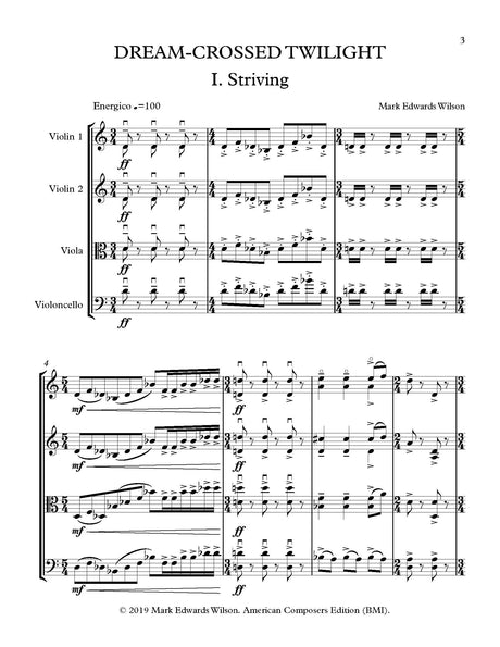 Wilson: Dream-Crossed Twilight