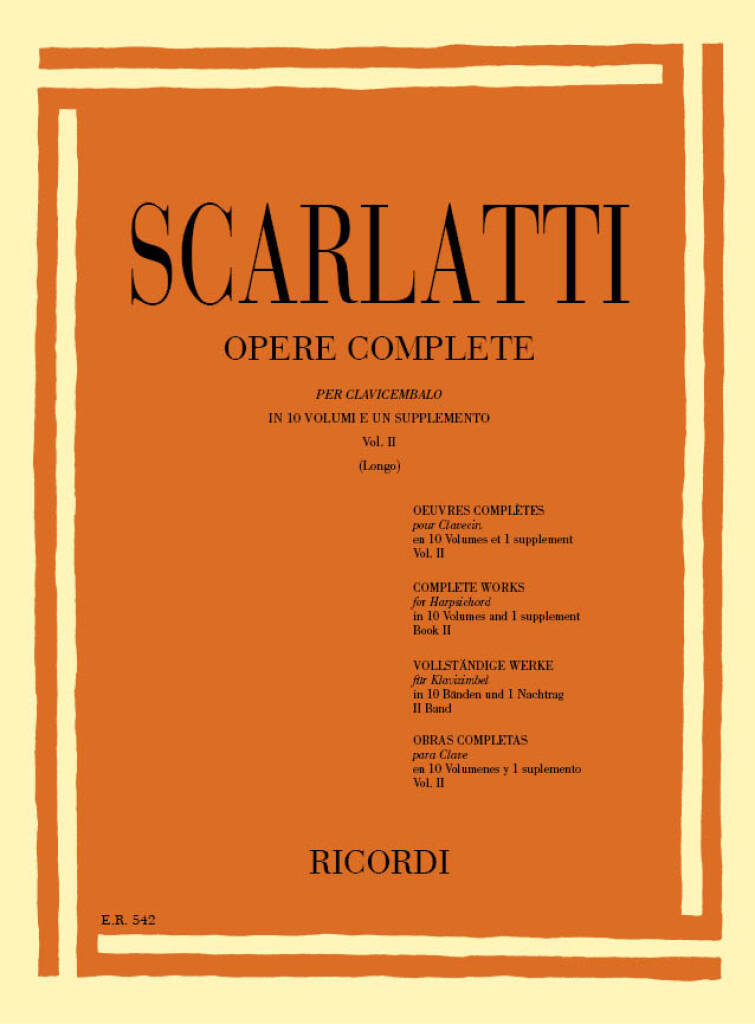 Scarlatti: Keyboard Sonatas - Volume 2 (L. 51-100)