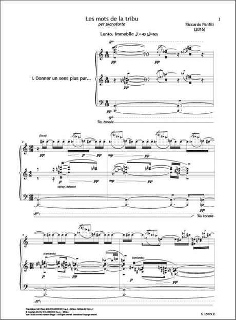 Panfili: Les mots de la tribu