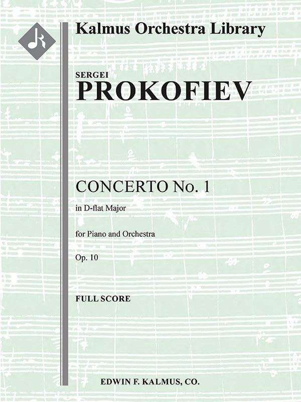 Prokofiev: Piano Concerto No. 1 in D-flat Major, Op. 10