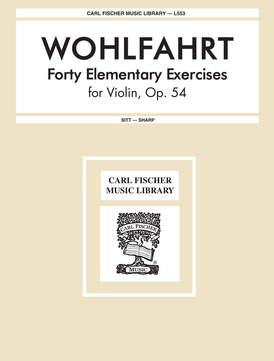 Sheet music composed by Franz Wohlfahrt (1833-1884) – Ficks