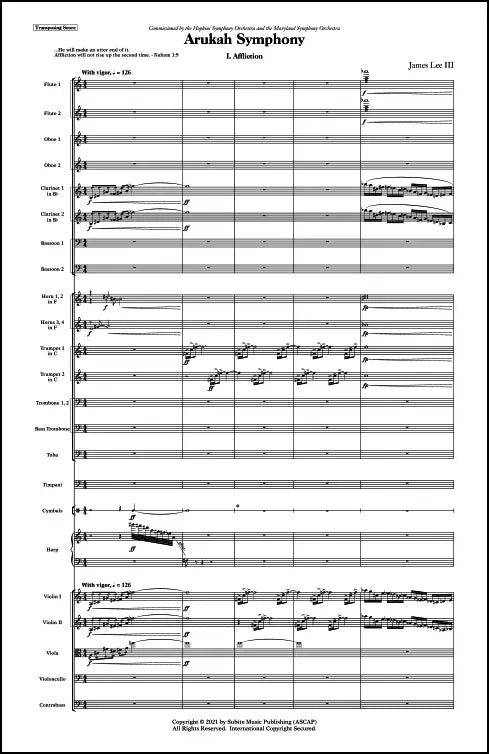 Lee III: Arukah Symphony