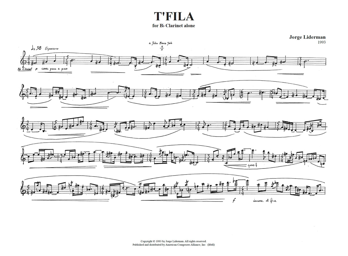 Liderman: T'Fila