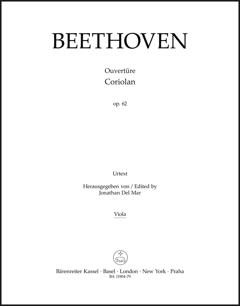 Beethoven: Coriolan Overture, Op. 62