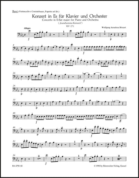 Mozart: Piano Concerto No. 9 in E-flat Major, K. 271