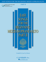 Easy Songs for the Beginning Mezzo-Soprano/Alto – Volume 2