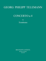 Telemann: Concerto a 4 (arr. for trombone quartet)