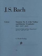 Bach: Violin Sonatas Nos. 4-6, BWV 1017-1019