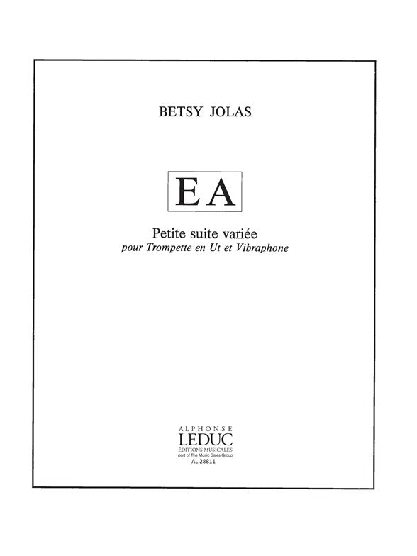 Jolas: EA - Petite suite variée