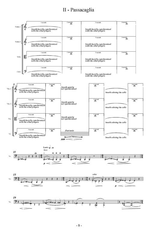 Dorman: String Quartet No. 1