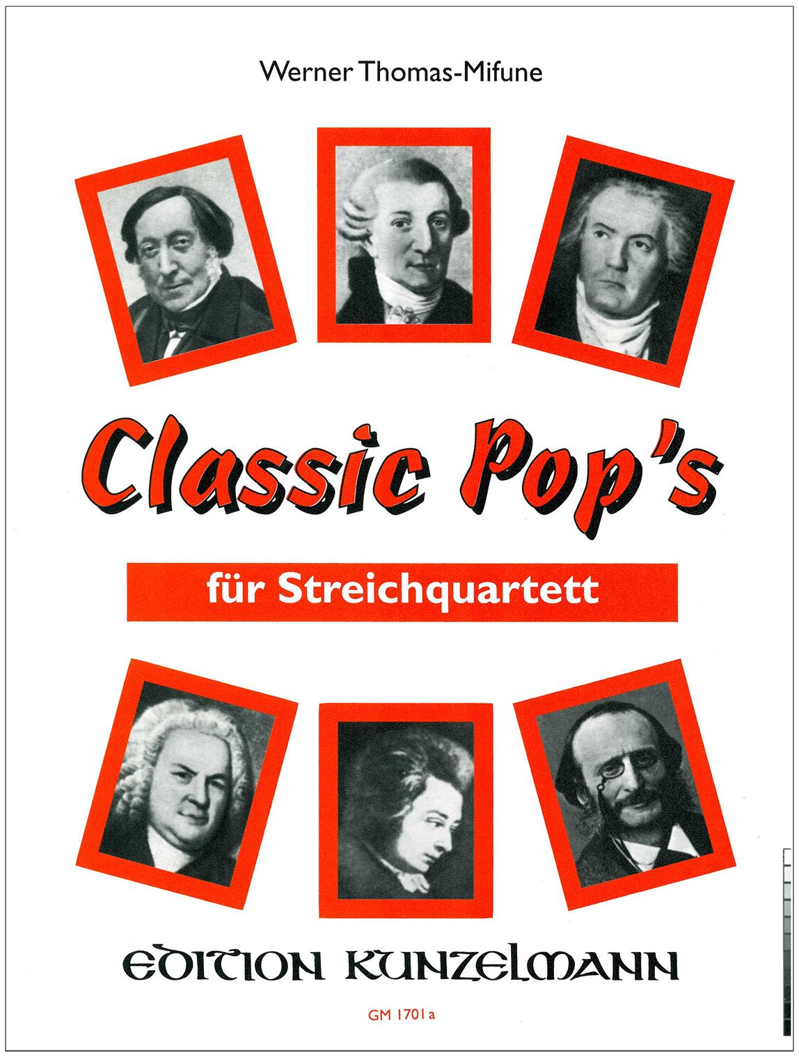 Classic Pop's for String Quartet