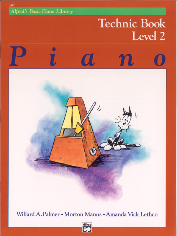 Alfred's Basic Piano Library - Technic Book 2