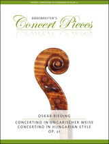 Rieding: Concertino in A Minor, Op. 21