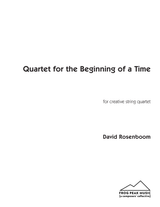 Rosenboom: Quartet for the Beginning of a Time