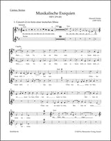 Schütz: Musikalische Exequien