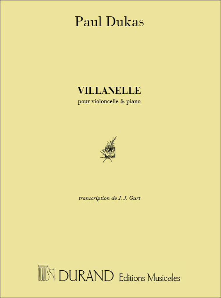 Dukas: Villanelle (arr. for cello & piano)