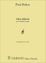 Dukas: Villanelle (arr. for cello & piano)
