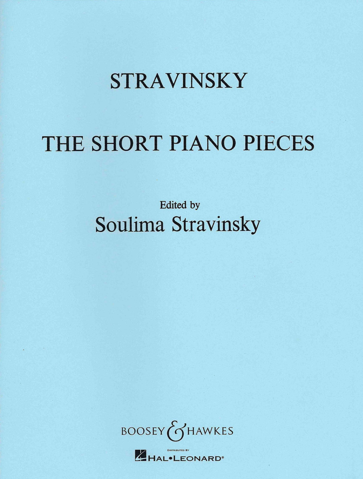 Stravinsky: The Short Piano Pieces