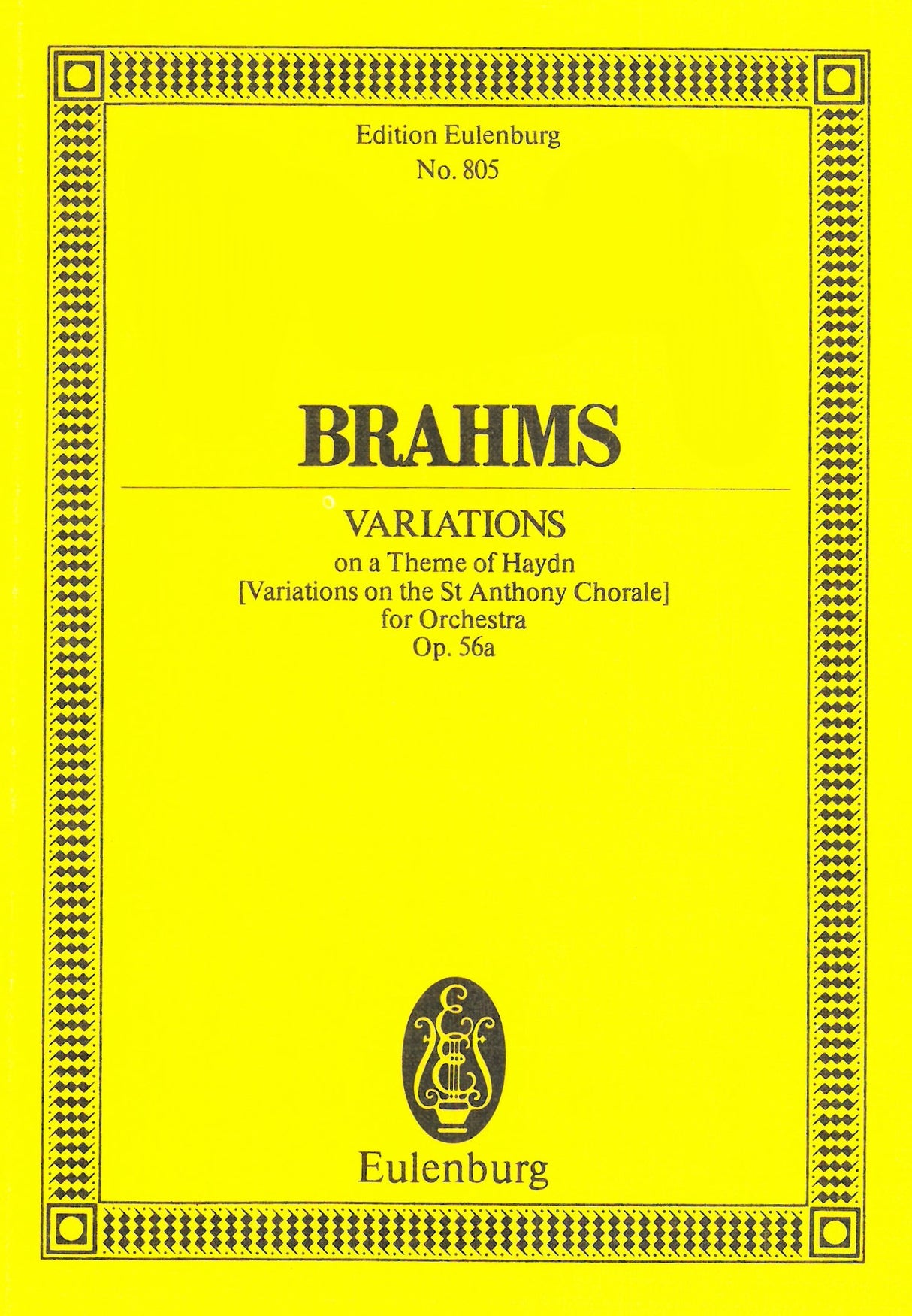 Brahms: Variations on a Theme of Haydn, Op. 56a
