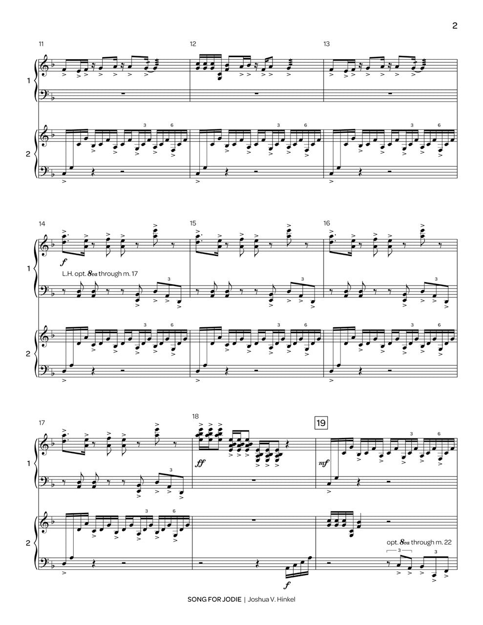 Hinkel: Song for Jodie