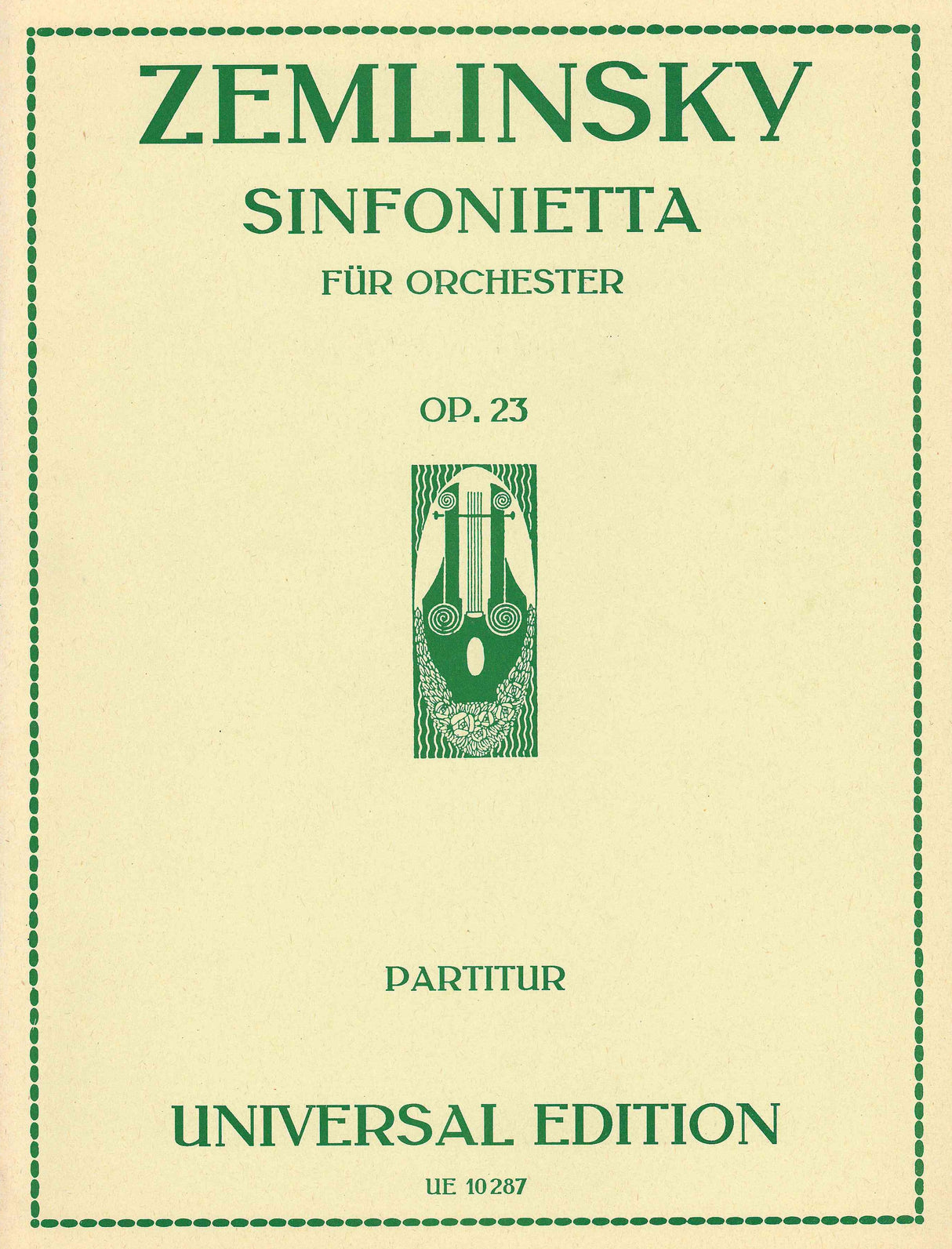 Zemlinsky: Sinfonietta, Op. 23