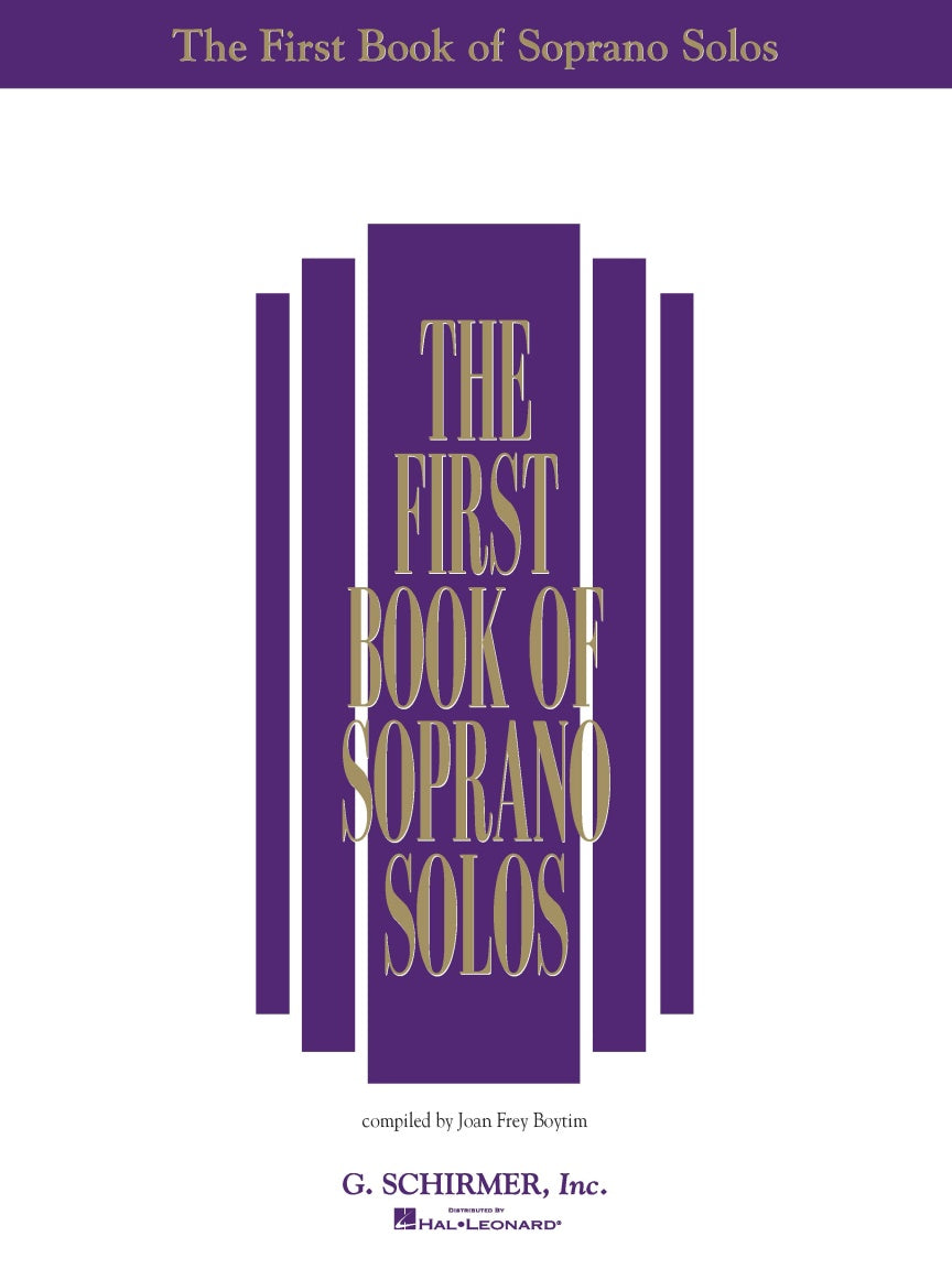 The First Book of Soprano Solos - Part 1