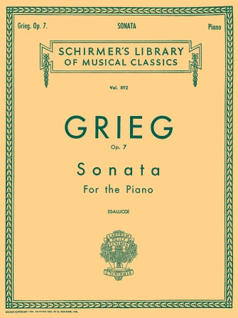 Grieg: Piano Sonata in E Minor, Op. 7
