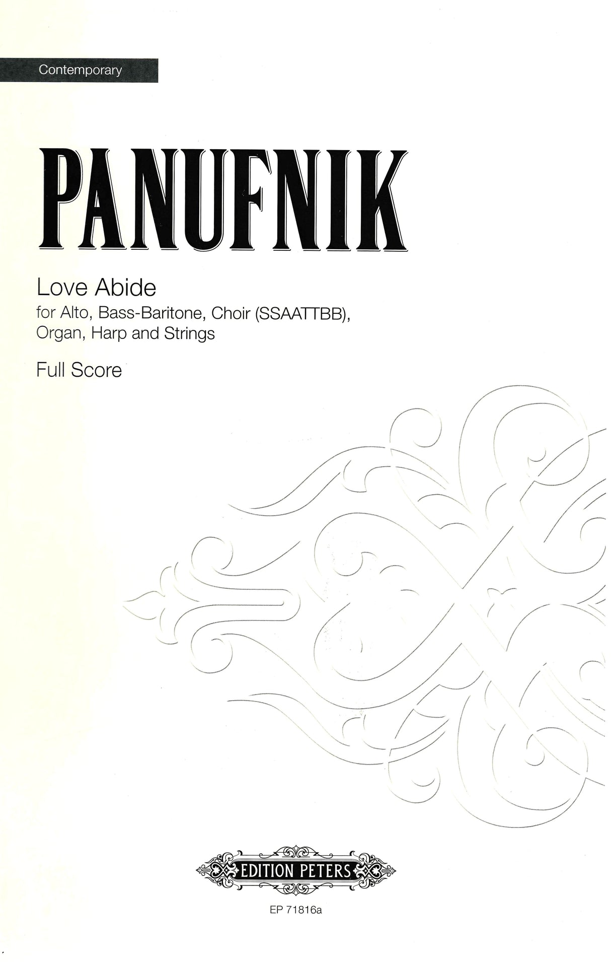 Panufnik: Love Abide