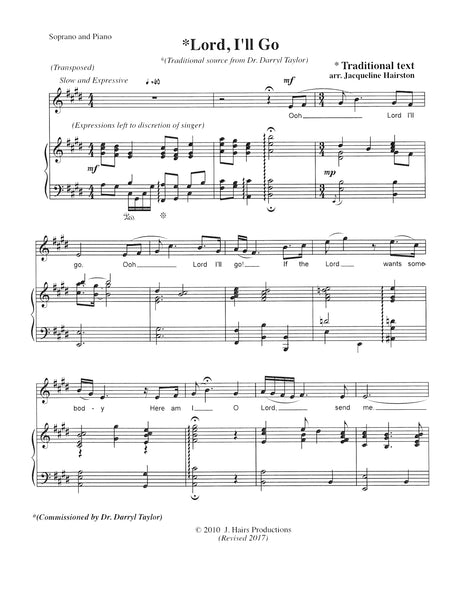 Hairston: Lord, I'll Go