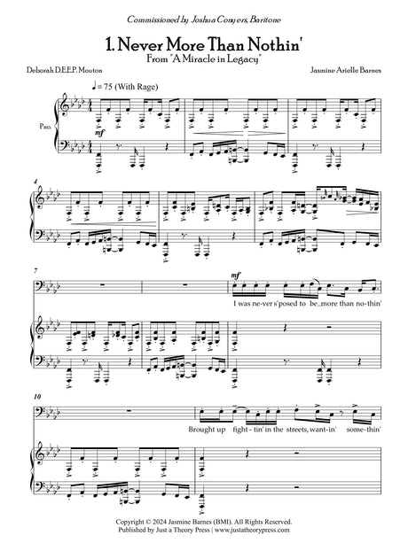 Barnes: A Miracle in Legacy