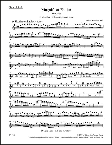 Bach: Magnificat in E-flat Major, BWV 243a